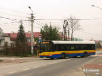 #709 skręca z ul. Korczaka w ul. Podlaską