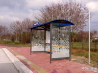 Nowa wiata na przystanku "OD Nadwiślański 01"