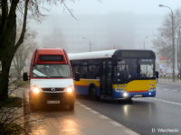 Kapena na linii 115 na przystanku "Winiary, szpital"