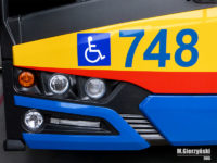 Oznakowanie ściany przedniej