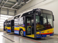 Solarisy IV generacji otrzymały białe numery taborowe po bokach