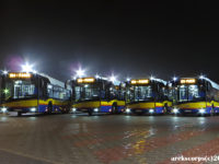 Solarisy IV generacji pod fabryką w Bolechowie