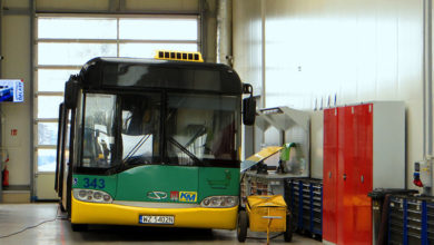 Zastępczy Solaris #343 podczas przygotowań do wyjazdu na linię