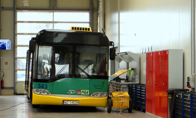 Zastępczy Solaris #343 podczas przygotowań do wyjazdu na linię