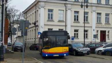 Przejazd Solarisa #733 po Starym Mieście