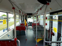 Wnętrze MAN-a Lion's City Hybrid