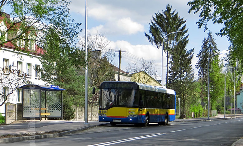 Nowa lokalizacja przystanku "Borowiczki, park 03", któremu zmieniono numer na 01