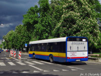 Specjalnie dla autobusów zmieniono organizację ruchu na skrzyżowaniu ul. Kościuszki i 1 Maja