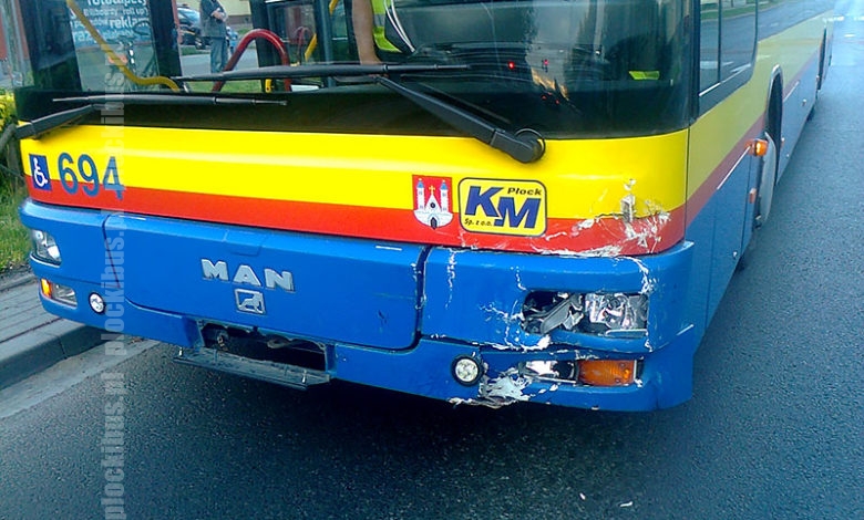 MAN #694 po kolizji