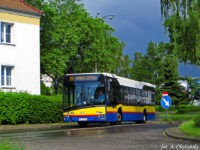 Solaris skręca z Al. Kilińskiego w ul. Warszawską