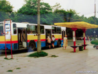 Wiata typu "Kalisz" w al. Kobylińskiego z późniejszych lat