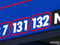 Oznaczenia nowych linii na wiacie przystankowej