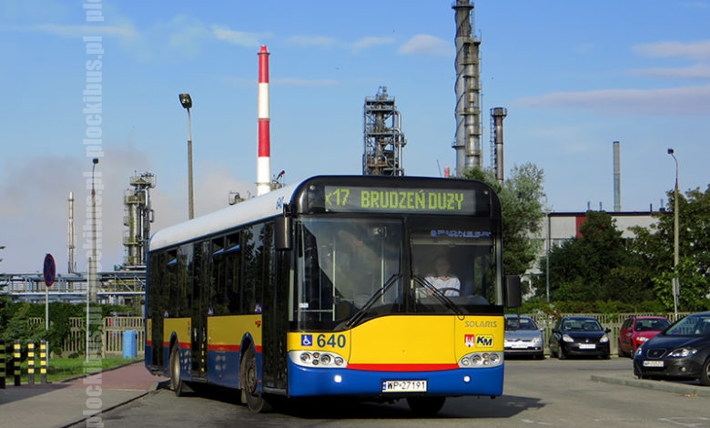 Solaris na linii x17 rusza z pętli Orlen, Brama I