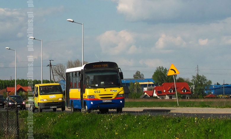 Linia 34 prawie zawsze obsługiwana jest Kapeną