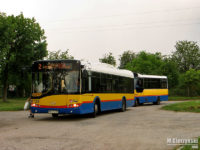 Autobus linii 2 i z2 na tymczasowej pętli OD Złote Piaski