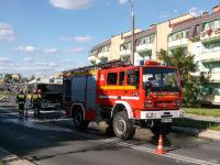 Akcja gaszenia pożaru w Solarisie #646