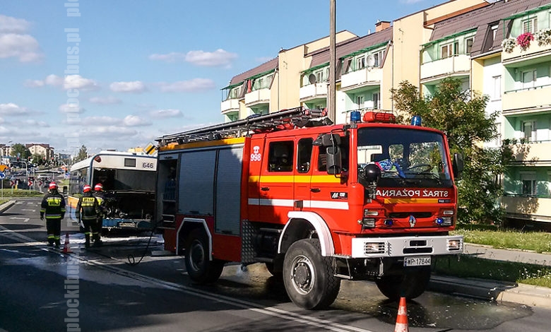Akcja gaszenia pożaru w Solarisie #646