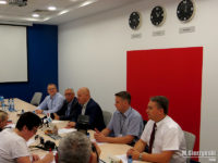 Konferencja w siedzibie KM Płock