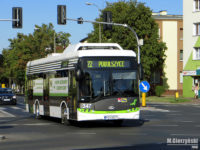 Elektryczny Solaris podczas eksploatacji liniowej