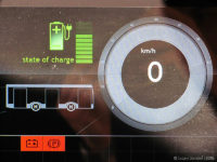 Zbliżenie na poziom naładowania baterii