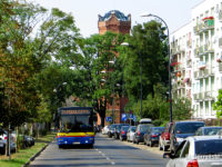 MAN na linii 24 na ul. Warszawskiej