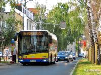 Solaris na linii 19 na ul. Kościuszki obsługuje przystanek zastępczy