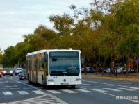 Mercedes Conecto G w drodze do płockiej zajezdni