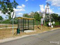 Nowa wiata na przystanku Liszyno, Spokojna