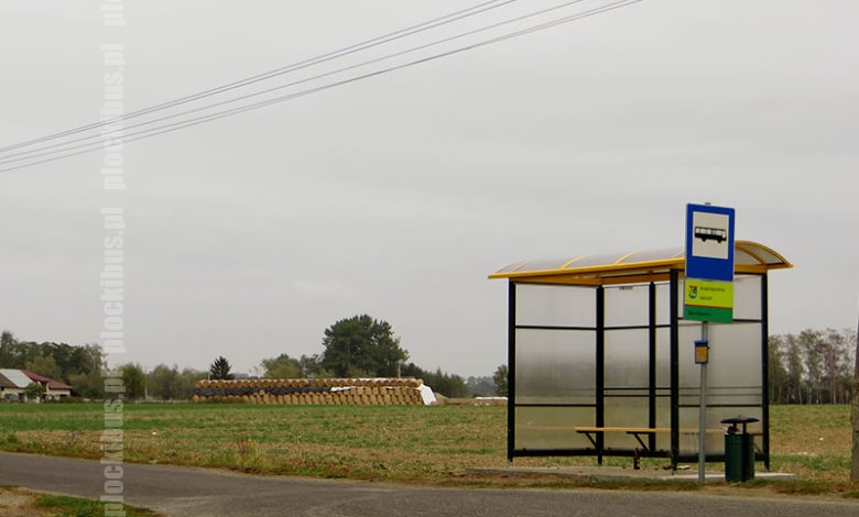 Nowa wiata na przystanku Barcikowo, Sklep