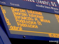 Tablica dynamicznej infirmacji pasażerskiej