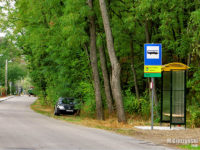 Nowa wiata na przystanku Słupno, Smocza