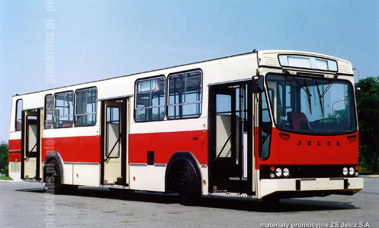 Prototyp Jelcza 120M nr 002, który trafił później do Płocka jako #579