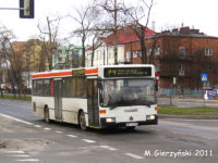 Mercedes O405N, który powędrował do kasacji