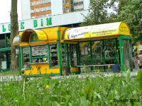 Wiatokiosk na dzisiejszym przystanku Wolskiego 01