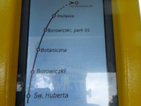 Nowe kasowniki z trasą przejazdu