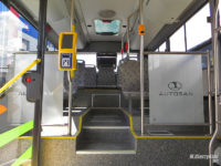 Testowy Autosan SanCity 9LE - widok na tył