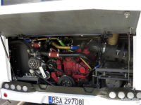 Testowy Autosan SanCity 9LE - widok na silnik