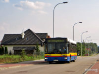 Linia 130 na ul. Wiejskiej w Słupnie