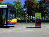 Konkurencja polegająca na zatrzymaniu się dokładnie metr od ściany