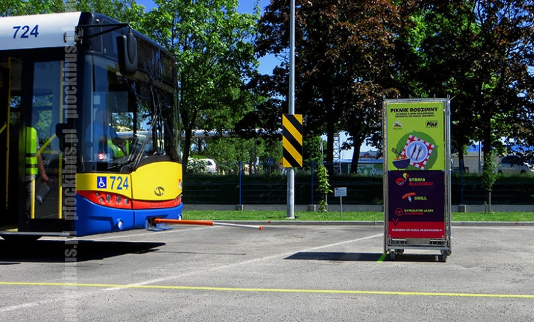 Konkurencja polegająca na zatrzymaniu się dokładnie metr od ściany