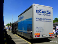 W tym pojeździe znajdował się symulator jazdy