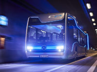 Future Bus CityPilot – autonomiczny autobus Mercedesa zaprezentowany podczas targów w Hanowerze w 2016 r. (źródło: mat. prasowe Mercedes)
