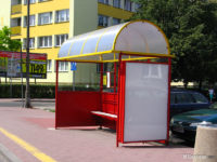 Wiata typu Beta po remoncie, bez kiosku Alaska