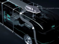 Wizualizacja polskiego elektrycznego autobusu o nazwie E-Pola