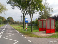 Nowa wiata na przystanku "Kobierniki, skrzyżowanie"