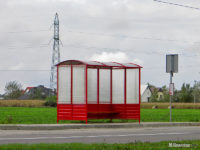 Nowa wiata na przystanku "Naftobudowa"