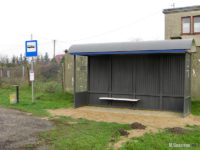 Wiata KMK-6 na pętli przy ul. Boryszewskiej