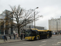 Demonstracyjny Solaris Urbino IV 12 Hybrid na ulicach Płocka