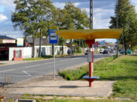 Wiata typu "Kalisz" na przystanku "Maszewska"
