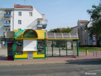 Wiatokiosk na przystanku Skotnickiego - stan na 2011 r. (prawie oryginalny)